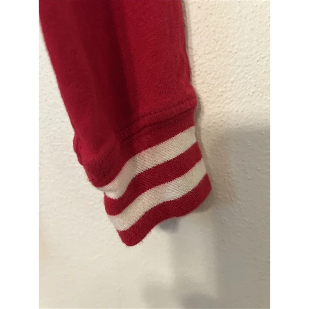 Kids Ralph Lauren Big Pony Polo Red Long Slleeve Size 7